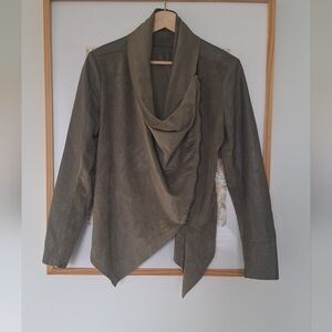 Blank NYC Faux Suede Leather Jacket